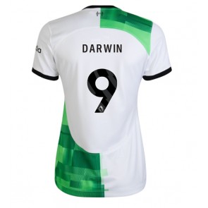Liverpool Darwin Nunez #9 Koszulka Wyjazdowych Kobiety 2023-24 Krótki Rękaw